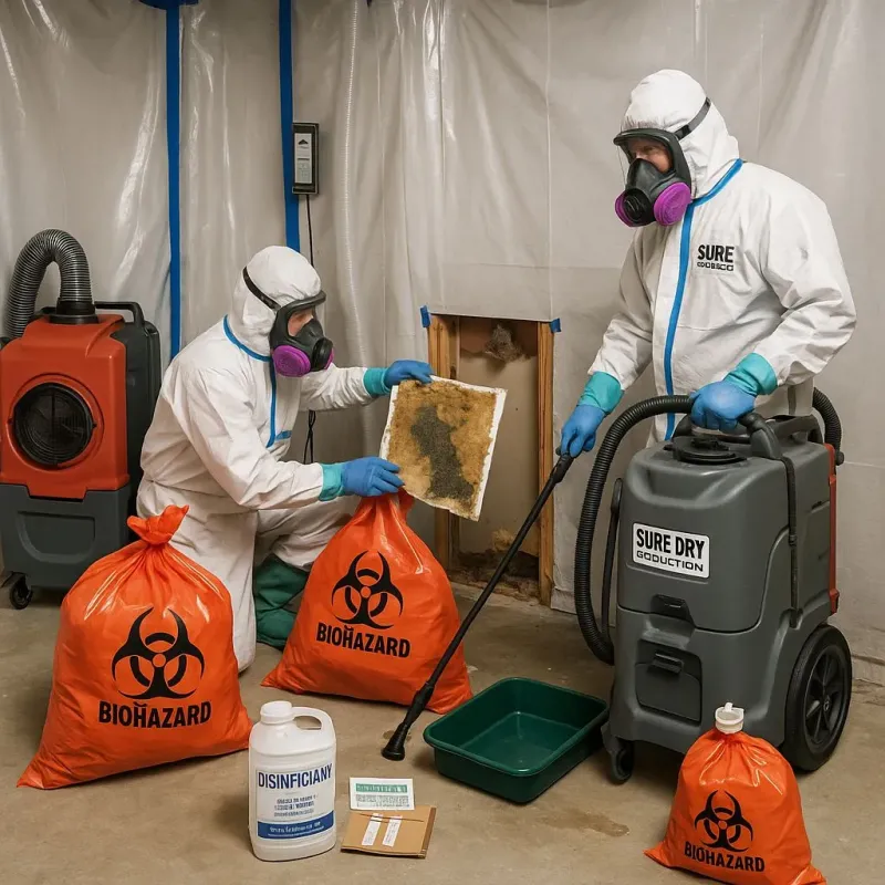 Contaminated Water Handling Protocols process in Piney, AR