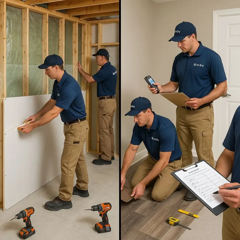 Repairs and Reconstruction process in Piney, AR