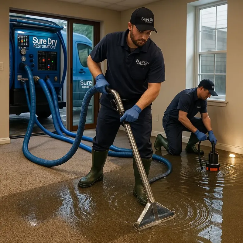 Water Extraction and Removal process in Piney, AR